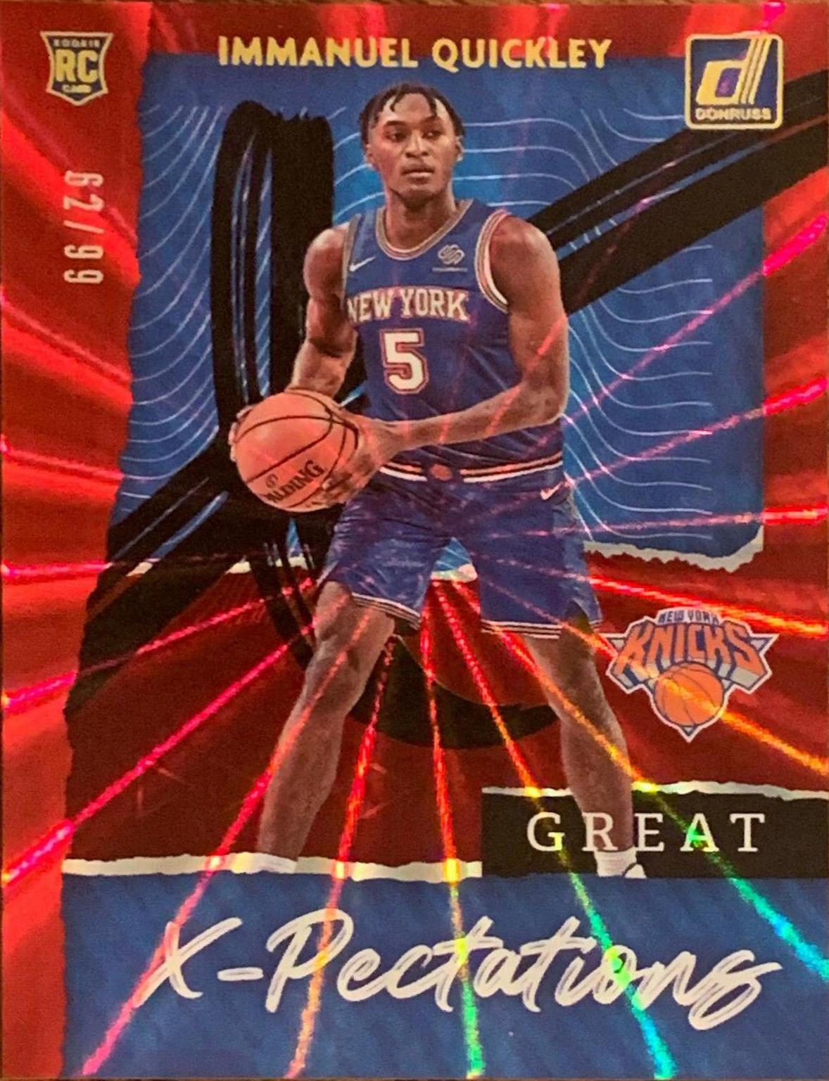 Immanuel Quickley [Red Laser] #25
