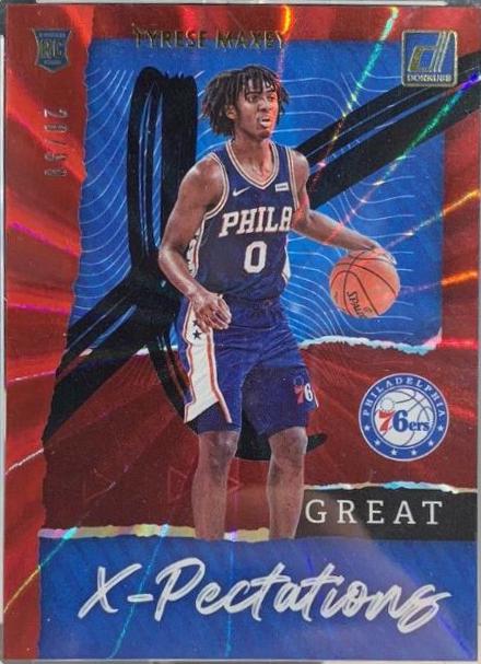 Tyrese Maxey [Red Laser] #21