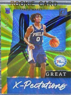 Tyrese Maxey [Yellow Laser] #21