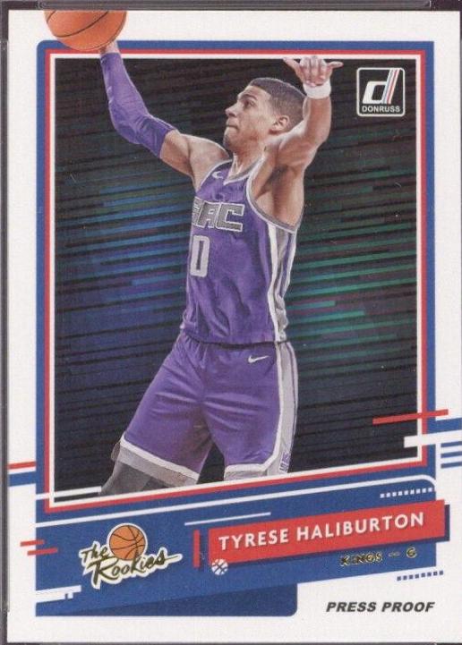 Tyrese Haliburton [The Rookies Press Proof] #5
