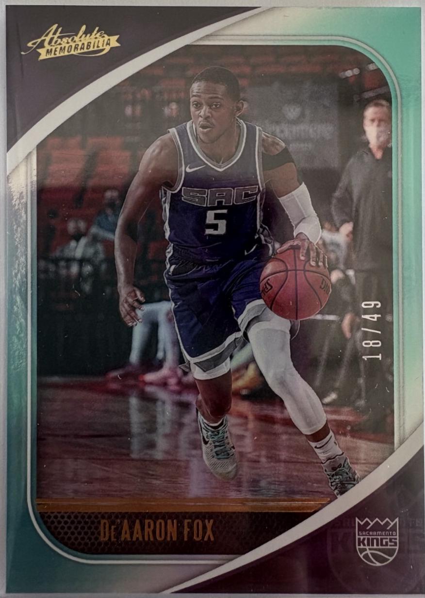 De'Aaron Fox [Teal] #85