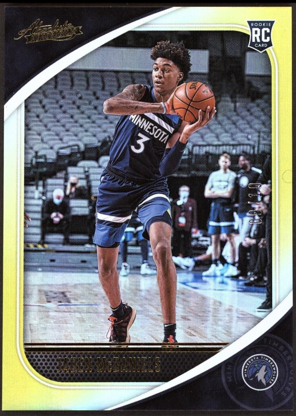 Jaden McDaniels [Gold] #61