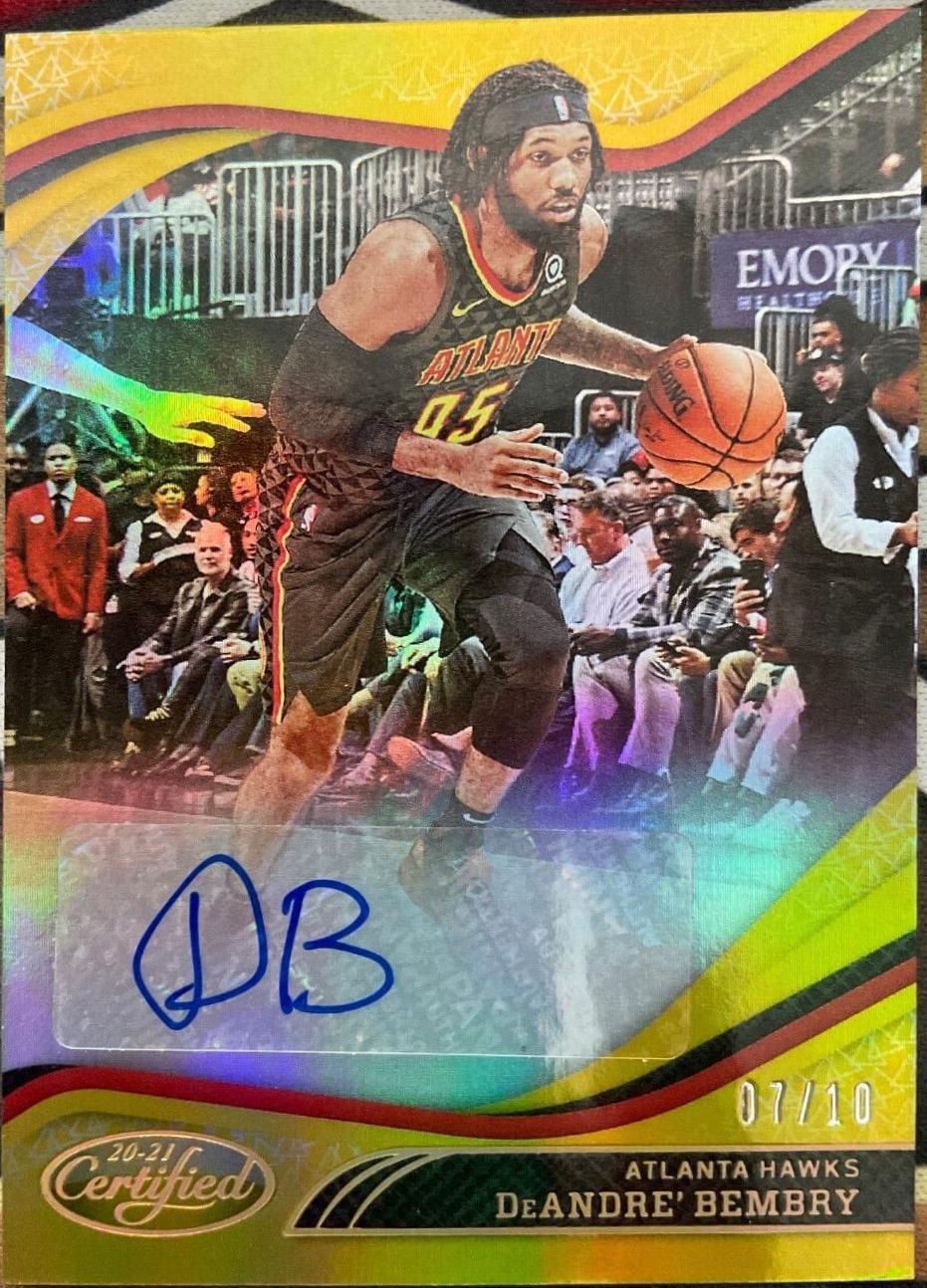DeAndre' Bembry [Gold] #CS-DAB