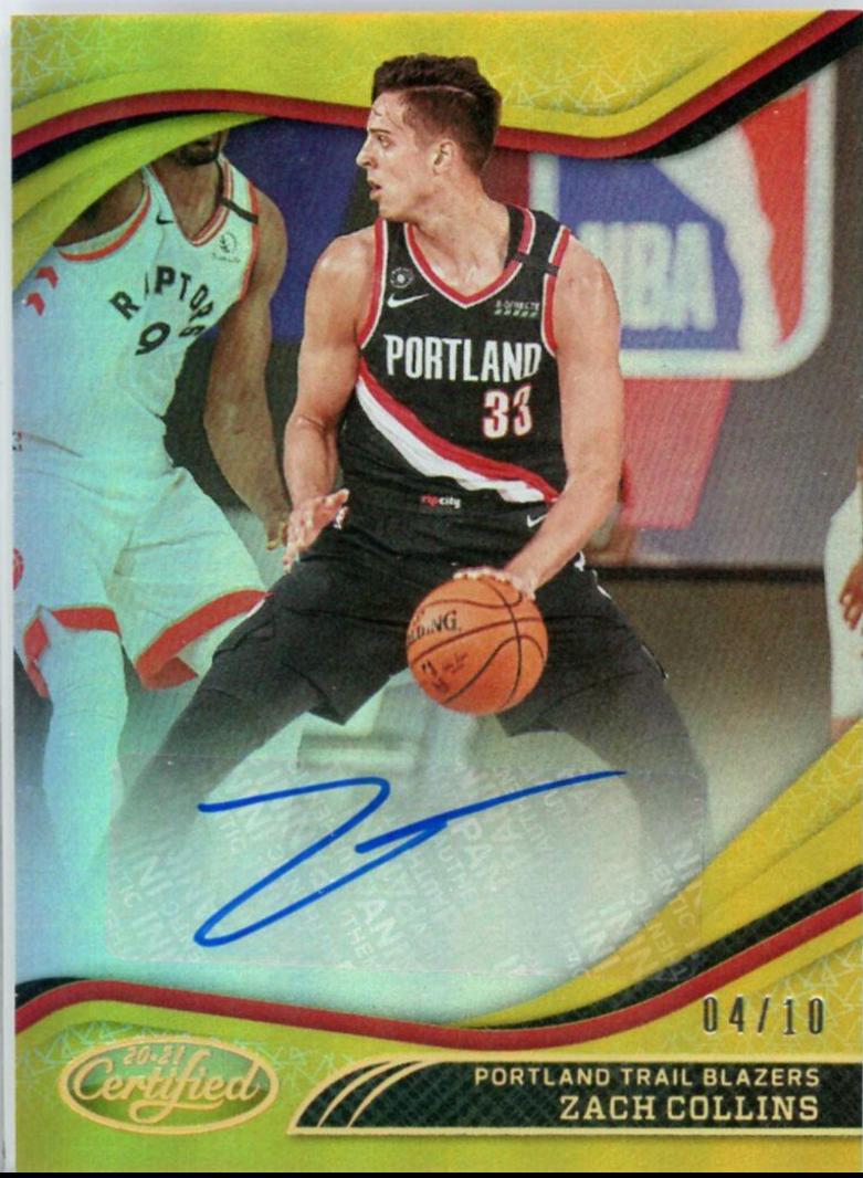 Zach Collins [Gold] #CS-ZCL
