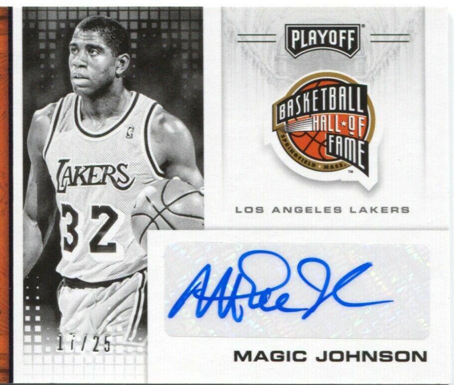 Magic Johnson [Purple] #HOF-MJO