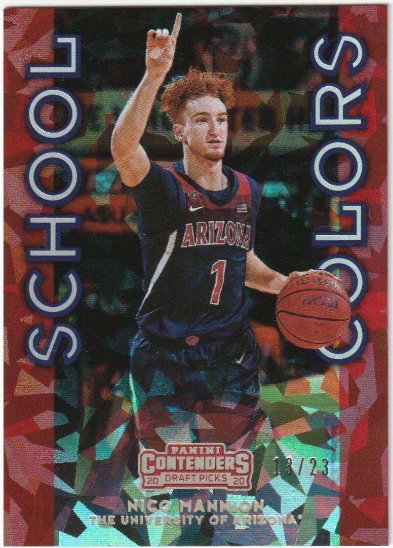 Nico Mannion [Cracked Ice] #18