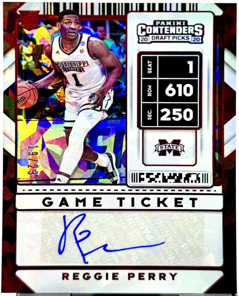 Reggie Perry [Cracked Ice] #35