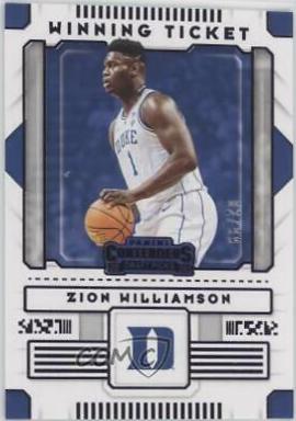 Zion Williamson [Blue] #1