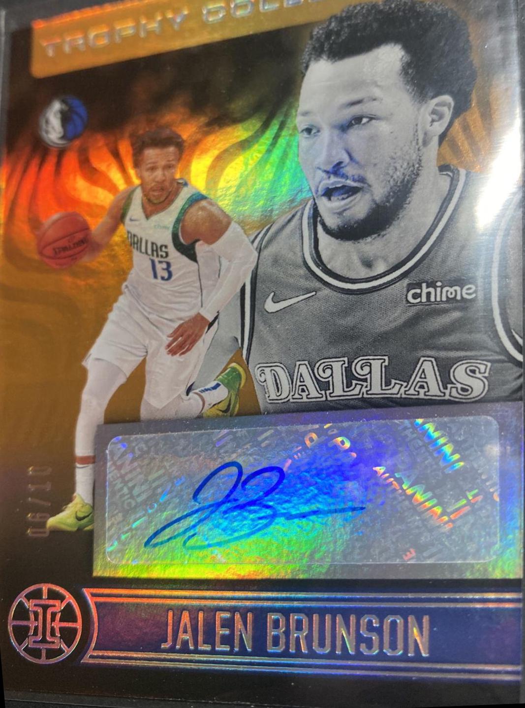 Jalen Brunson [Orange] #TC-JAL