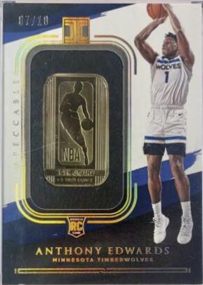 Anthony Edwards [Holo Gold] #100