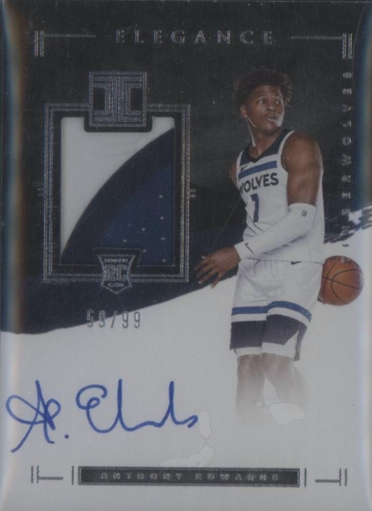 Anthony Edwards [Jersey Autograph] #140