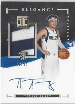Tyrell Terry [Jersey Autograph Holo Silver] #110