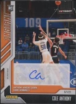 Cole Anthony [Orange Autograph] #10