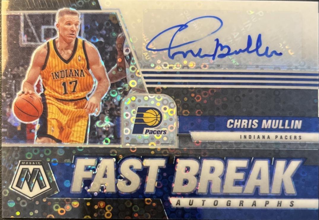 Chris Mullin [Black] #FB-CMU