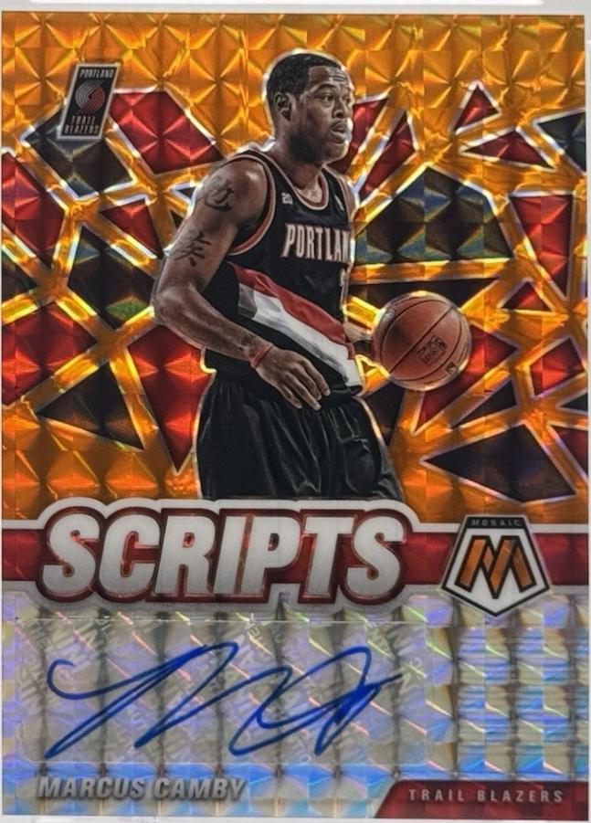Marcus Camby [Orange] #SC-MCA