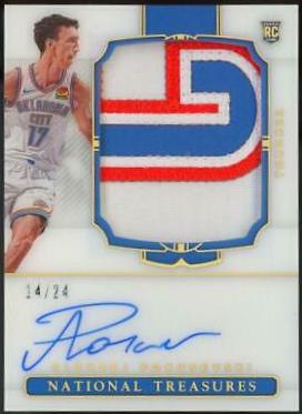 Aleksej Pokusevski [Patch Autograph Gold FOTL] #121