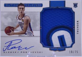 Aleksej Pokusevski [Patch Autograph] #121