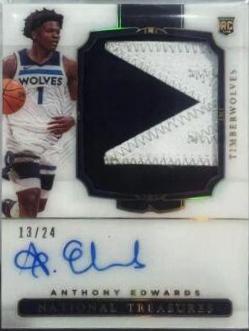 Anthony Edwards [Patch Autograph Gold FOTL] #111