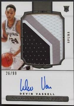 Devin Vassell [Patch Autograph] #142