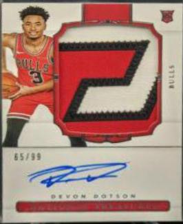 Devon Dotson [Patch Autograph] #118