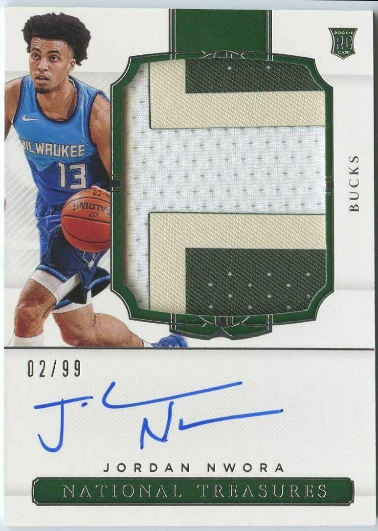 Jordan Nwora [Patch Autograph] #140