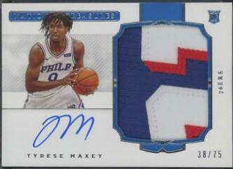 Tyrese Maxey [Patch Autograph] #114