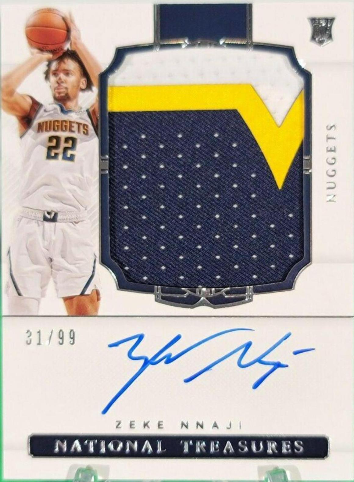 Zeke Nnaji [Patch Autograph] #117
