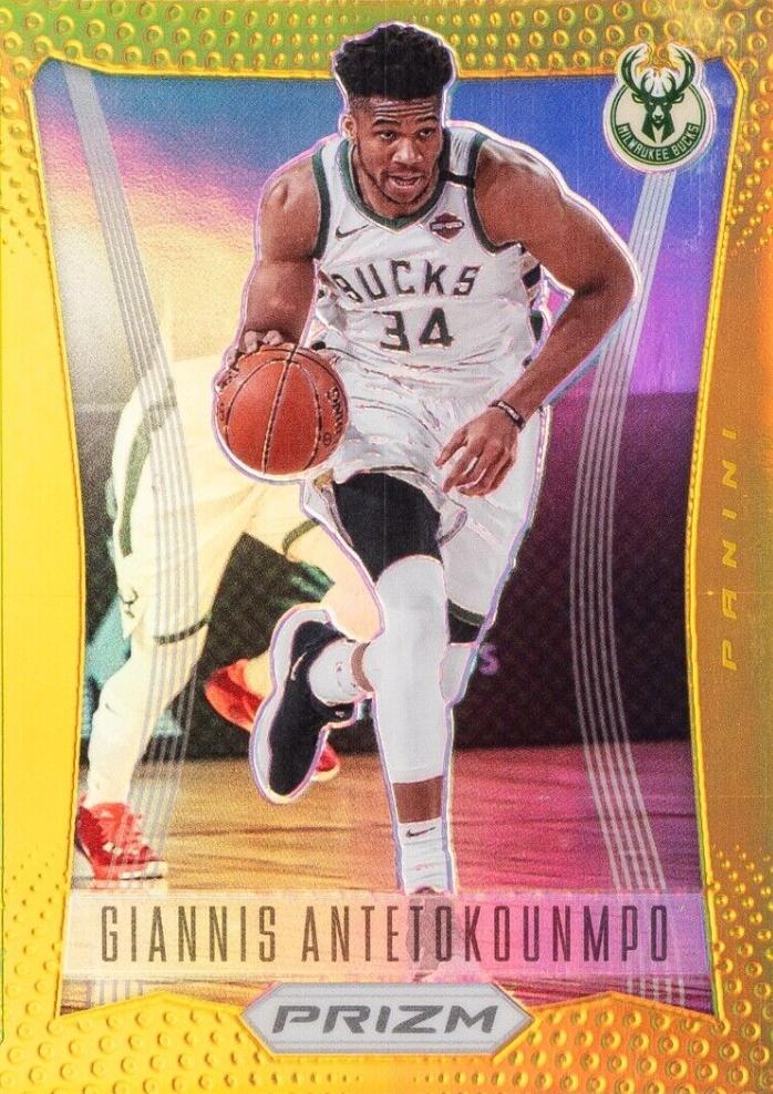 Giannis Antetokounmpo [Gold Prizm] #15