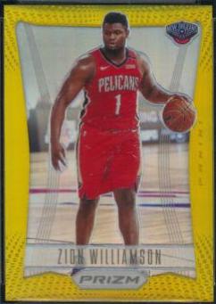 Zion Williamson [Gold Prizm] #8
