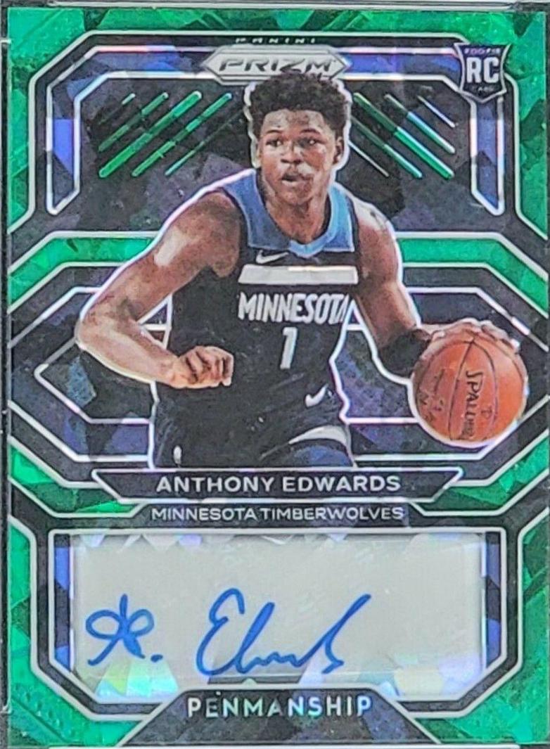 Anthony Edwards [Green Ice] #RP-AEW