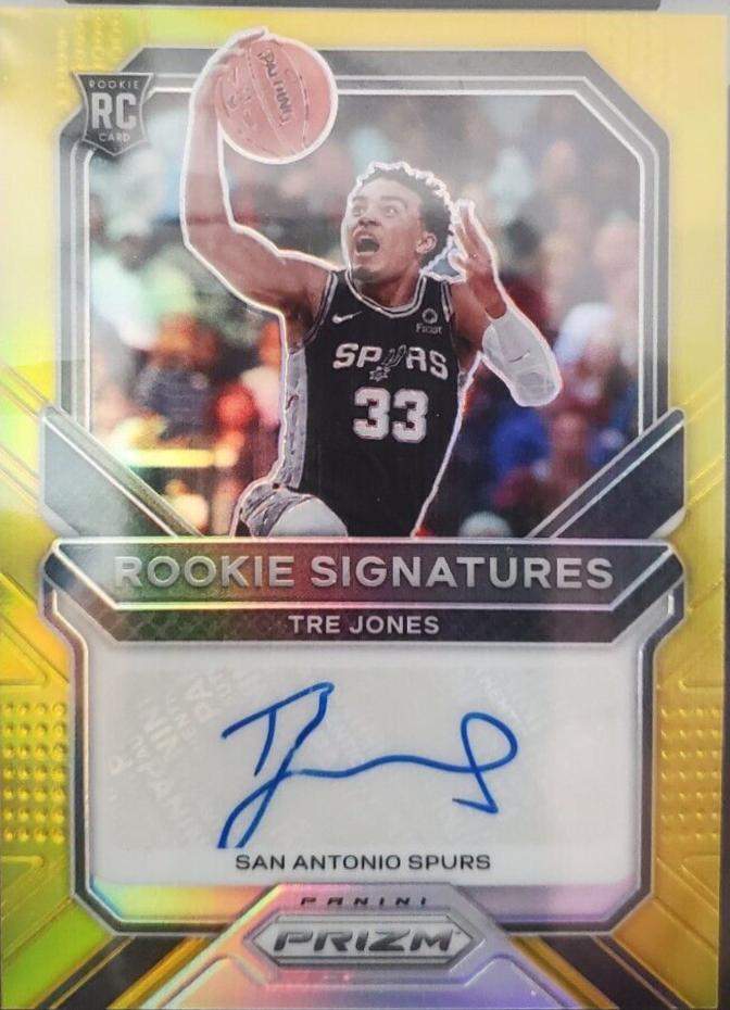 Tre Jones [Gold Prizm]