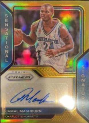 Jamal Mashburn [Gold Prizm] #SS-JMA