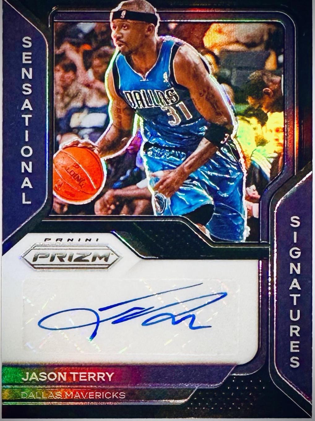Jason Terry [Black Prizm] #SS-JTE