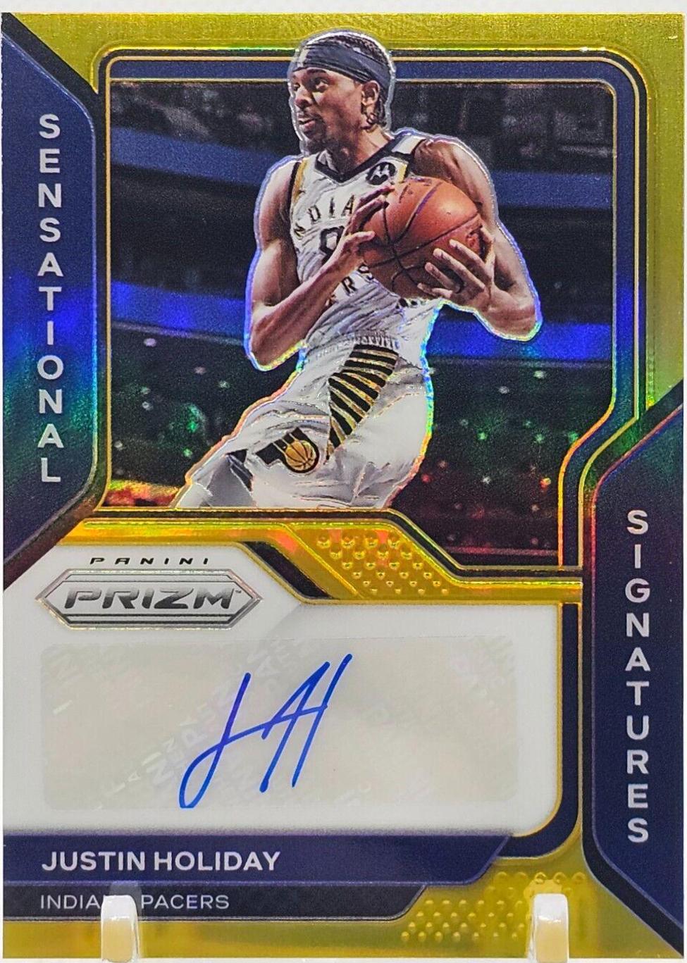 Justin Holiday [Gold Prizm] #SS-JHL