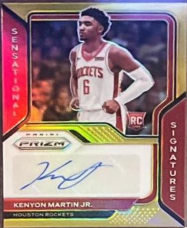 Kenyon Martin Jr. [Gold Prizm] #SS-KMJ