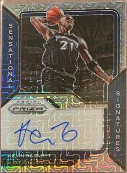 Kevin Garnett [Mojo Prizm] #SS-KGA