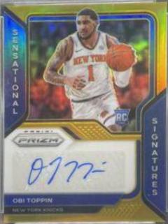 Obi Toppin [Gold Prizm] #SS-OTP