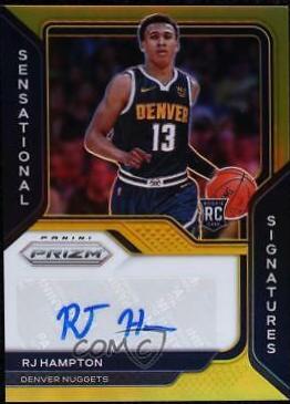 RJ Hampton [Gold Prizm] #SS-RJH
