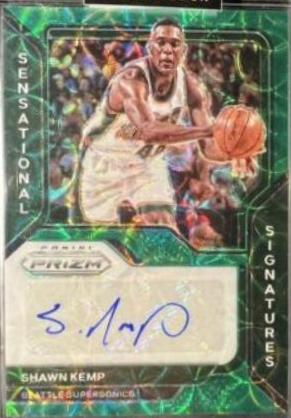 Shawn Kemp [Choice Green Prizm] #SS-SKE