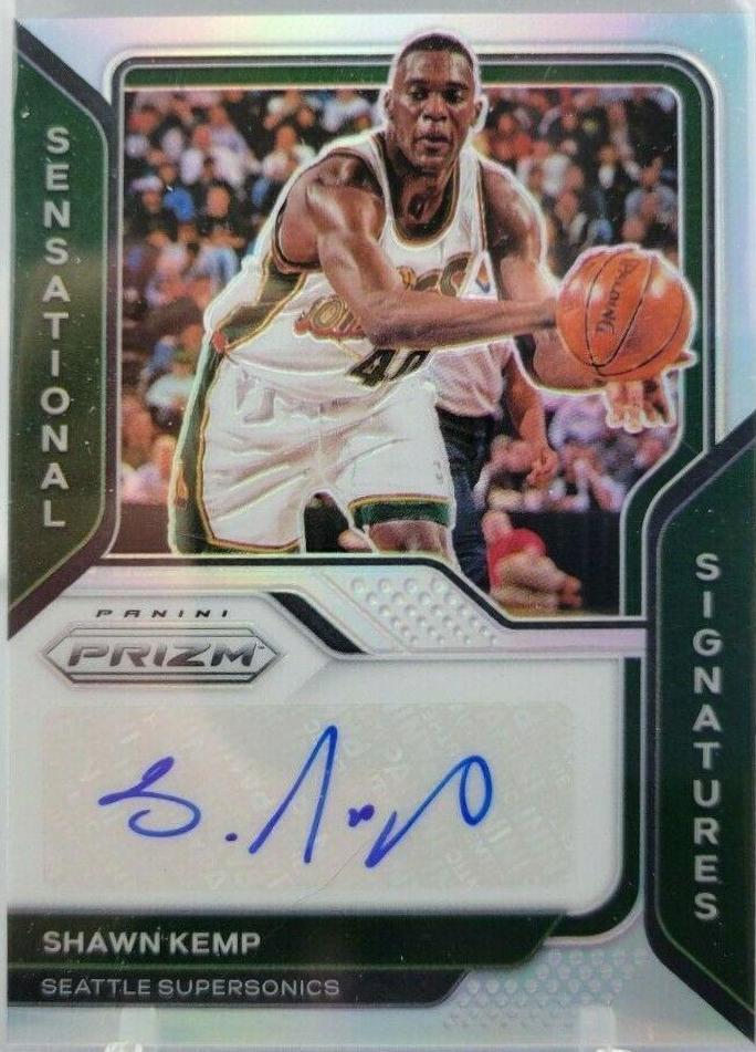 Shawn Kemp [Silver Prizm] #SS-SKE