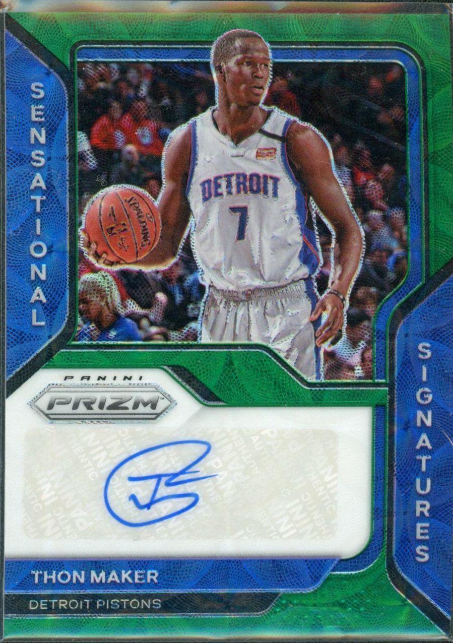 Thon Maker [Choice Green Prizm] #SS-THO