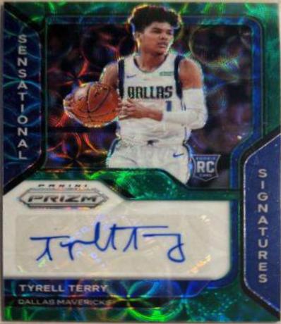 Tyrell Terry [Choice Green Prizm] #SS-TTY