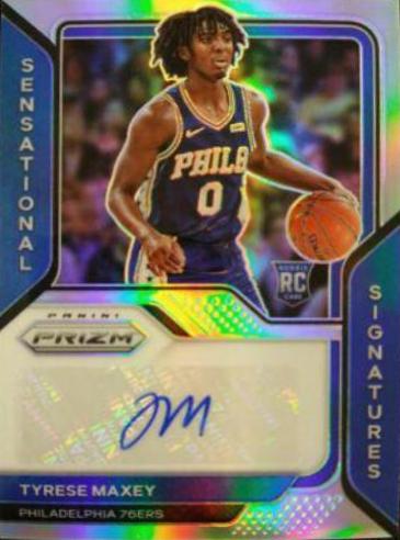 Tyrese Maxey [Silver Prizm] #SS-TMX
