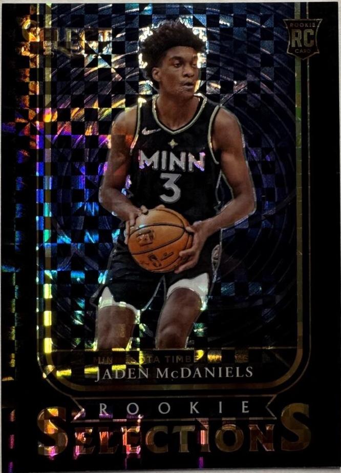 Jaden McDaniels [Black] #23