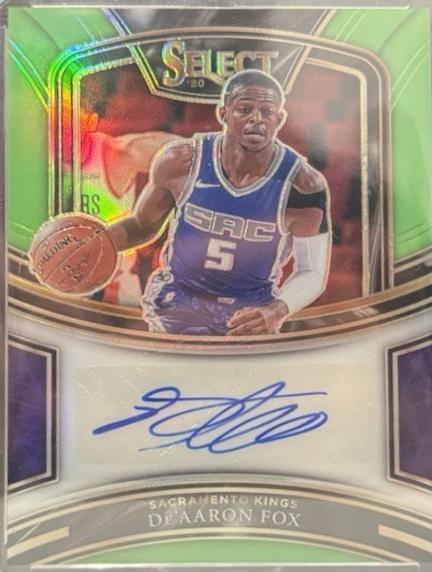 De'Aaron Fox [Green] #SG-DAF