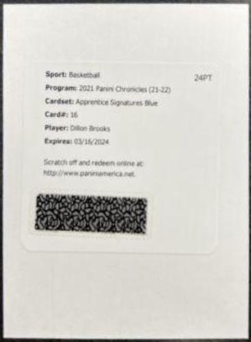 Dillon Brooks [Blue]