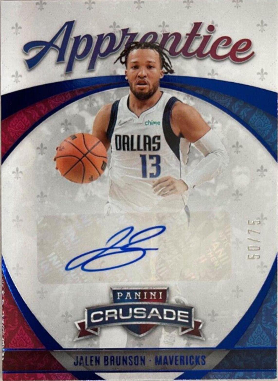 Jalen Brunson [Blue] #APP-JBR