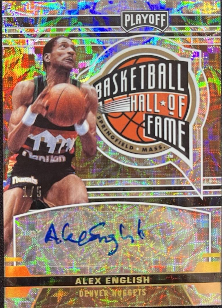 Alex English [Asia Gold] #HOF-AEN