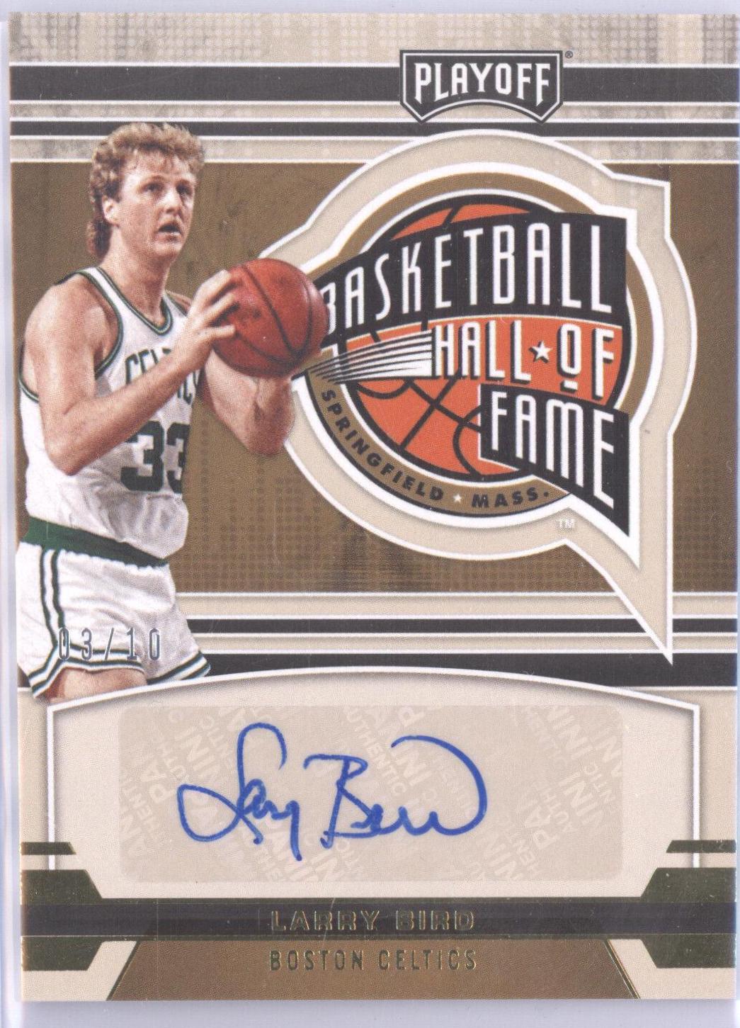 Larry Bird [Gold] #HOF-LBI