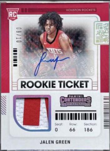 Jalen Green [Autograph] #RTS-JGR